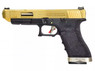 WE G-Force T1 Custom EU34 GBB Pistol Titanium Gold Version (WE-G008WET-TG)