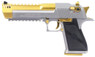 WE/Cybergun Desert Eagle L6 .50AE GBB (Full Metal) in Silver & Gold