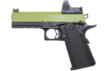 Raven Hi Capa 4.3 Gas Blowback Pistol with BDS Sight in Green