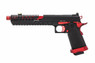 Vorsk Hi Capa TITAN 7 Red Match Gas Blowback Pistol in Black/Red (VGP-02-69)
