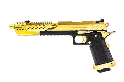 Vorsk Hi Capa TITAN 7 Gas Blowback Pistol in Gold (VGP-02-22)