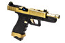 Vorsk EU17 Tactical Gas Blowback Pistol in Gold (VGP-01-25)