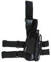  Kombat US Tactical Leg holster in Black Camo