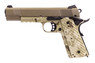 Raven M1911 MEU Railed With Digital Desert Frame and Tan Slide 