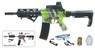 Gel Ball Blaster 416-S6 Fully Automatic Rechargeable Battery in Green