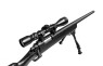 Snow Wolf VSR10 Sniper Rifle with Scope & Bipod in Black (SW-10B++)
