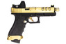Vorsk EU18 Vented Gas Blowback Pistol in Gold With BDS Sight (VGP-01-28-BDS)