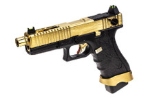 Vorsk EU18 Tactical Gas Blowback Pistol in Gold (VGP-01-27)