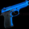 BRUNI MOD 92 Blank gun Starting Pistol in Blue