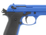 BRUNI MOD 92 Blank gun Starting Pistol in Blue