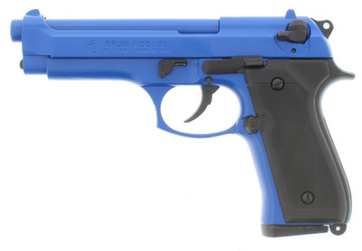BRUNI MOD 92 Blank gun Starting Pistol in Blue