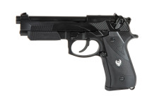 HFC HG192B-C Full metal Gas powered Pistol in Black