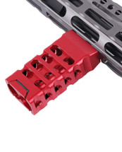NUPROL Aluminium M-LOK Front Grip in Red (CAS-01-09-RD)