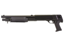 Double Eagle M56b Pump Action Shotgun Tri Shot in Black