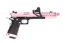 Vorsk Hi Capa TITAN 7" GBB Pistol in Pink & Red Dot Sight (VGP-02-24-BDS)