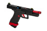 Vorsk EU18 Tactical Gas Blowback Pistol in Red & Black (VGP-01-37)