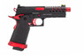 VORSK HI CAPA 4.3 Red Match GBB Airsoft Pistol in Black & Red (VGP-02-55)
