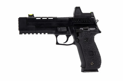 Vorsk VP26X Gas Blowback Airsoft pistol in Black with BDS Sight