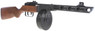 Snow Wolf PPSH AEG with Drum Magazine in Wood