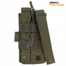 Kombat UK Single duo mag pouch with molle fixings in Olive Green