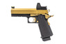 Raven Hi Capa 4.3 Gas Blowback Pistol in Gold with BDS Sight (RGP-03-05-BDS)
