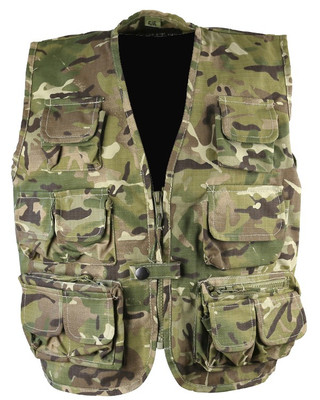 Kombat UK - Kids Tactical Vest in BTP Camo