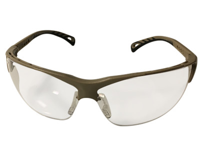 ASG - Strike Systems Safety Glasses Clear lens & Tan frame (19239)
