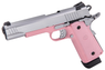 Raven Hi-Capa R14 GBB Airsoft Pistol in Pink/Grey (RGP-03-43)