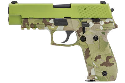 Raven R226 HYDRO GBB Airsoft pistol with Rail in Camo (RGP-04-21)