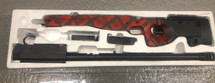 AGM P288 L96 AWP Sniper with Bipod & Folding Stock - Custom Red
