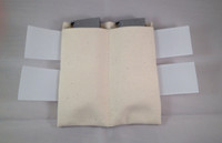 3 different open magazine pockets available. This is the most popular mag pocket. The mags are very secure.