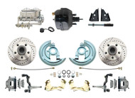 DBK6472LX-GM-718 1964-1972 Chevelle, El-Camino 1967-1969 Camaro & 1968-1974 Nova Disc Brake Conversion Kit