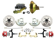 DBK6472DLXR-GM-224 1964-1972 Chevelle, El-Camino 1967-1969 Camaro & 1968-1974 Nova Disc Brake Conversion Kit