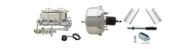 FD-330 - 1964-65-66 Ford Mustang Chrome Power Brake Booster Conversion for Disc Disc, Automatics Only
