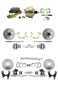 1959-64 Impala 4 Wheel Power Disc Brake Kit, Zinc/Cast Iron | Pirate Jack | DBK59641012FS-GMFS2-211