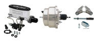WIL-301- 1964-1972 GM, A, F, X 8" Dual Chrome Wilwood Booster Conversion Kit w/ Adjustable Valve