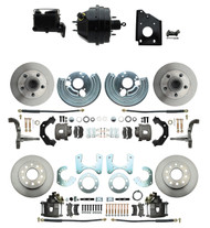 DBK6272834-BCK8536-1 1966-1970 B Body Front & Rear Disc Brake Conversion Rotor Kit & O.E.M. Booster Conversion w/ Casting Number