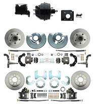 DBK6272834-BCK8536-2 1966-70 B Body 71-74 E Body O.E.M. Style Front & Rear Disc Brake Kit & Booster Conversion w/ Casting Numbers