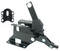 black powder coated mounting bracket specialty for the Ford Brake Booster
