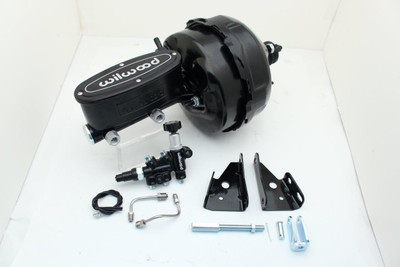 Camaro & Chevelle 9" dual Power Brake Booster Kit with Wilwood Master Cylinders