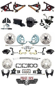 Deluxe Chevelle Front & Rear Disc Brake Performance, Wilwood & Tubular A-Arms