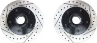 5514LX / 5514RX 11" Performance Cross Drilled and Slotted Rotor Set