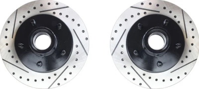 5514LX / 5514RX 11" Performance Cross Drilled and Slotted Rotor Set