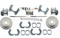 1964-1973 Ford Mustang Rear Disc Brake Kit with 11" Rotors