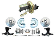 1967-72 Chevy Truck 2wd 6 Lug Stock Height Disc Brake Kit 11" Power Booster