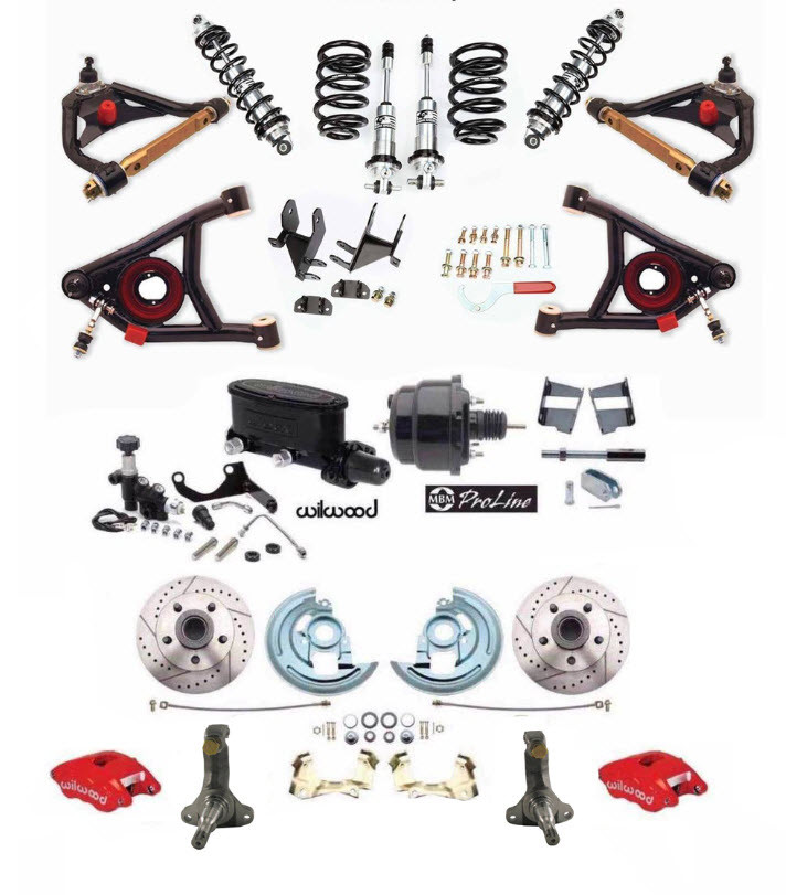 1964-72 Chevelle / A-Body Deluxe Performance Front Power Disc