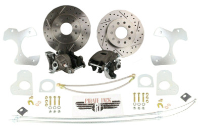 1978-88 G Body Camaro, S-10 10 Bolt Rear Disc Brake Conversion Kit with a Drilled Rotor