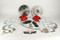 Ford 9" Wilwood Caliper Rear Disc Brake Kit w/ Drilled & Slotted Rotors