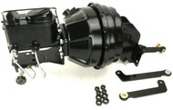 Universal Manual to Power Brake Conversion for Mopar A, B, C, E Body Cars, & D100 D200 Trucks Using OE Style Power Booster & Master & Specialty Mounting Bracket