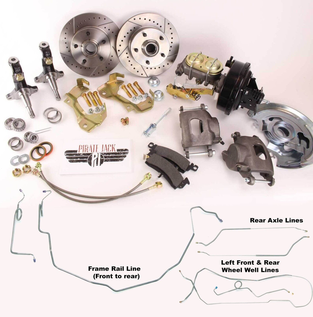 1964-1972 Chevelle A Body Disc Brake Conversion Kit 9